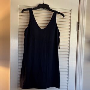 Athletic Navy Sleeveless Dress
